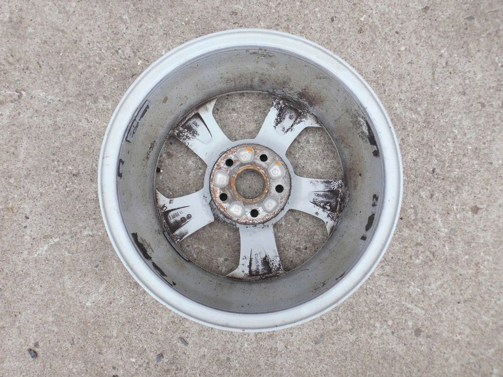 1x Alufelge 16 Zoll 6.5" 5x112 50ET Glanz Silber 1Z0601025AG Skoda Octavia Ii