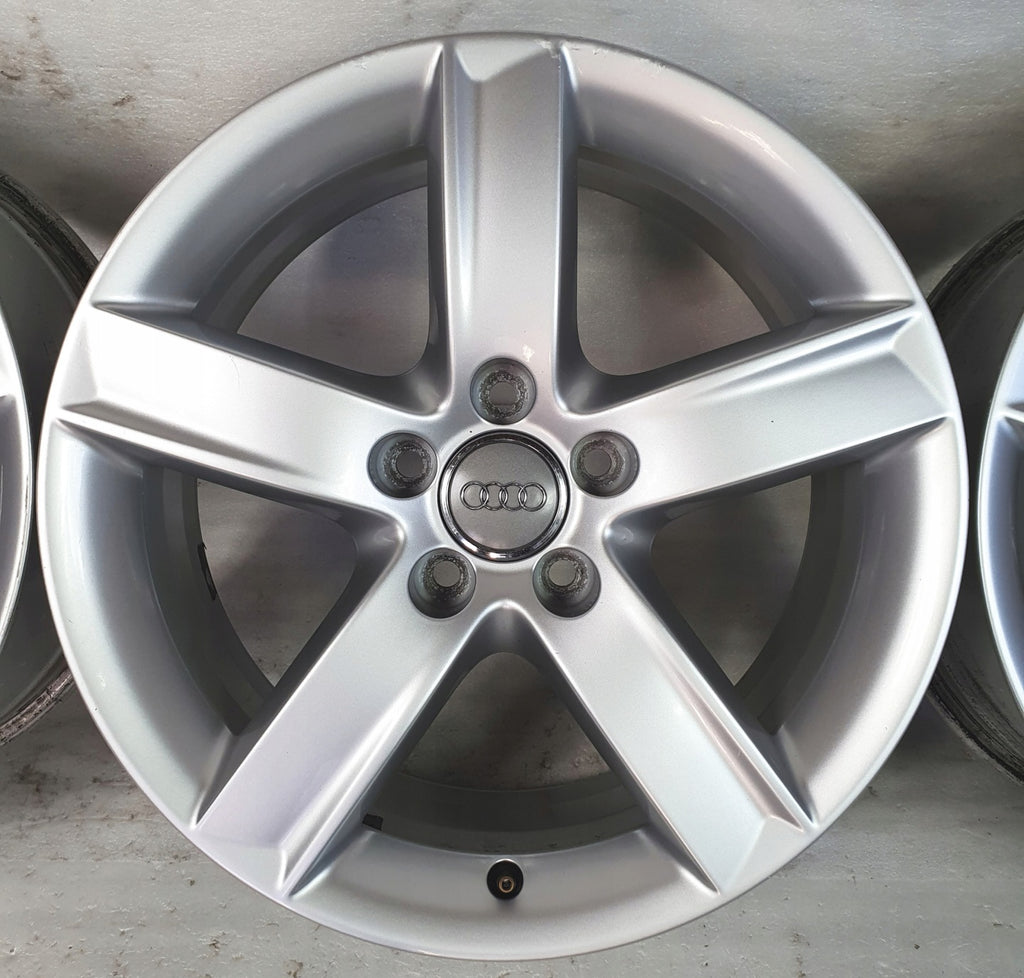 4x Alufelge 17 Zoll 7.0" 5x112 37ET Glanz Silber 8R0071497 Audi C7 B8 Rim Wheel FEL4298651443zl
