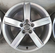Laden Sie das Bild in den Galerie-Viewer, 4x Alufelge 17 Zoll 7.0" 5x112 37ET Glanz Silber 8R0071497 Audi C7 B8 Rim Wheel FEL4298651443zl