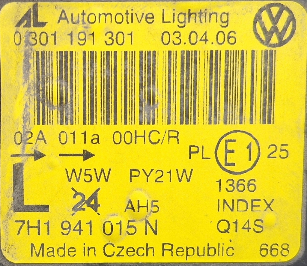 Frontscheinwerfer VW T5 1305235737 Links Scheinwerfer Headlight SCH3846621042az