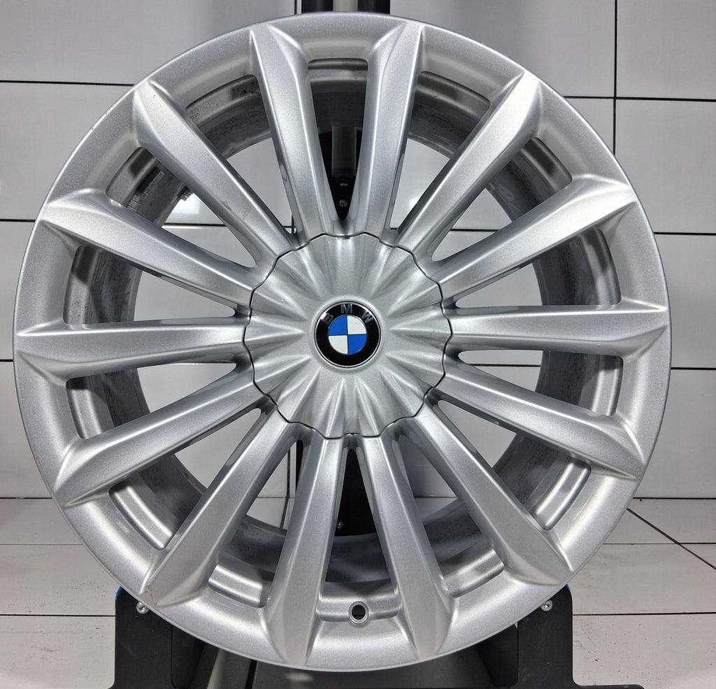 1x Alufelge 19 Zoll 9.5" 5x112 39ET Glanz Silber 6861226 BMW G32 G11 G12 FEL2570993223gf