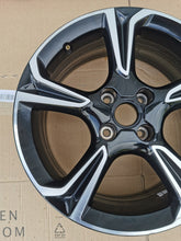 Load image into Gallery viewer, 1x Alufelge 17 Zoll 7.0" 4x108 38ET Glanz Schwarz 9332281680 Opel Corsa F FEL9440706088vk