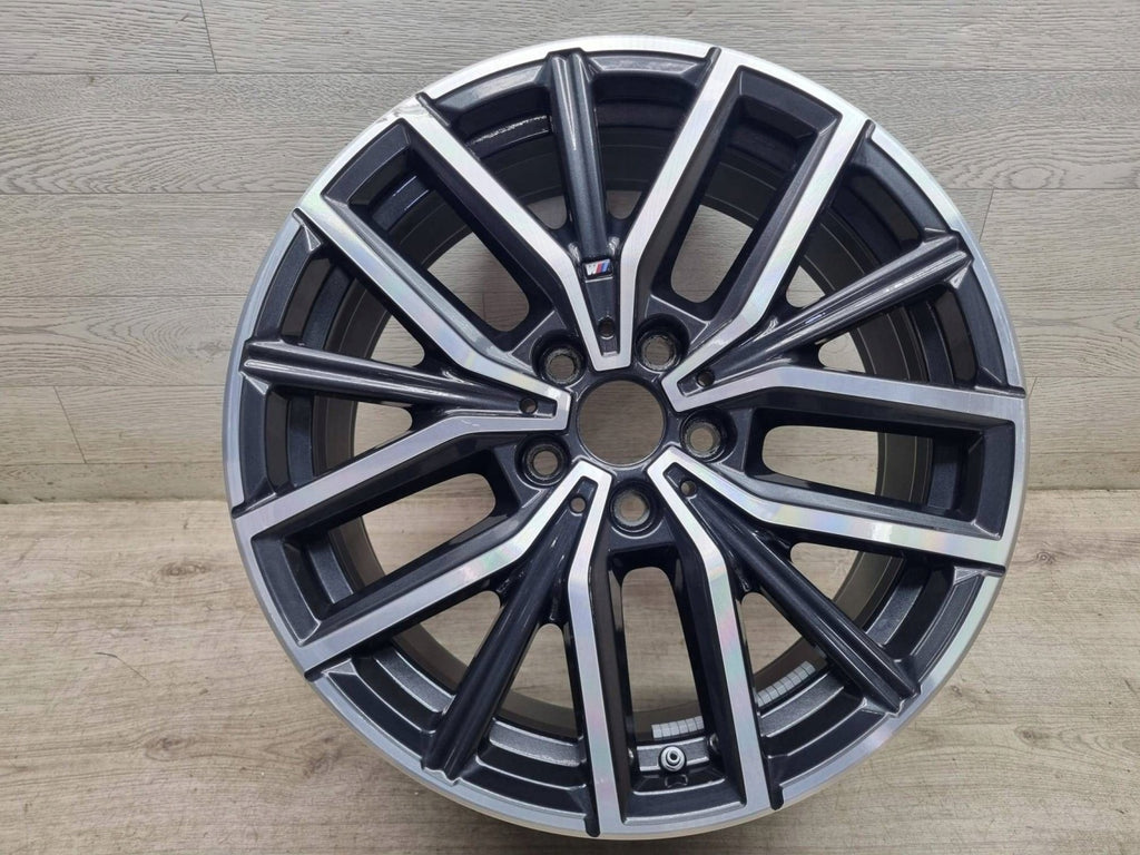 1x Alufelge 18 Zoll 7.5" 5x112 50ET Glanz Schwarz 6891179 BMW X1 Mg Rim Wheel FEL8998874938bu