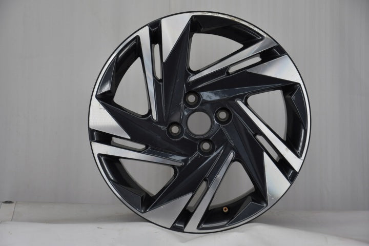 1x Alufelge 16 Zoll 6.0" 4x100 50ET Glanz 52910Q0200 Hyundai I Mg Rim Wheel FEL4263970110ul