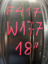 Load image into Gallery viewer, 1x Alufelge 18 Zoll 7.5" 5x112 49ET Glanz Schwarz A1774011500 Mercedes-Benz W177 FEL9022621529mx