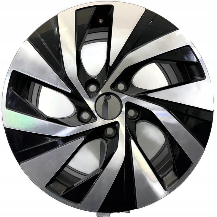 1x Alufelge 16 Zoll 7.0" 5x112 43ET Glanz Schwarz 3J0601025S VW Rim Wheel FEL2372269200hs