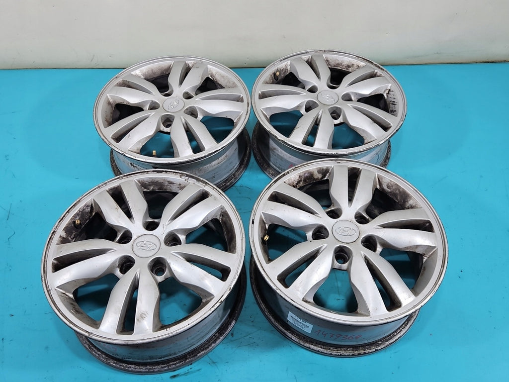 4x Alufelge 16 Zoll 6.5" 5x114.3 Hyundai Tucson Rim Wheel FEL7852064497sp