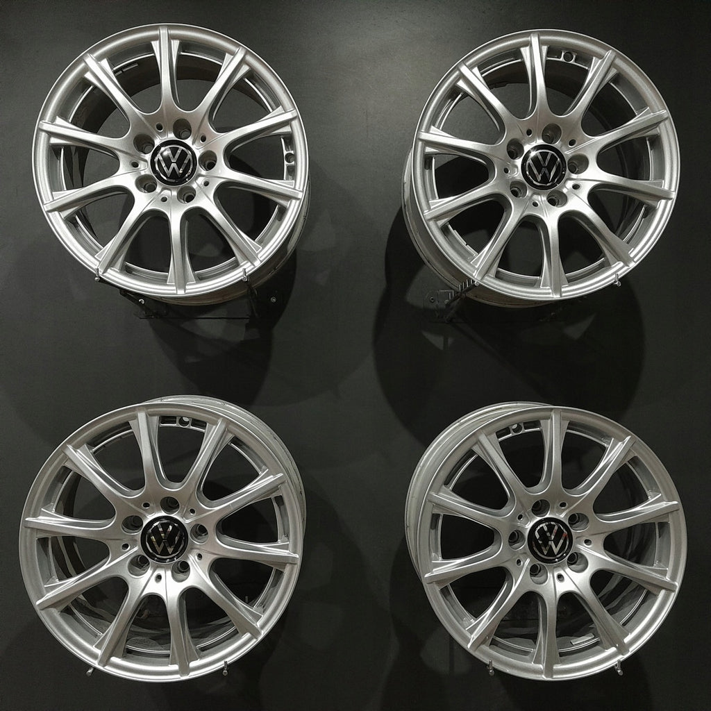 4x Alufelge 16 Zoll 6.5" 5x112 38ET A2054012400 Mercedes-Benz Scirocco Passat FEL9372883396sj