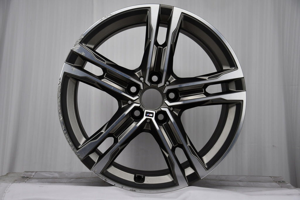 1x Alufelge 18 Zoll 8.0" 5x112 54ET Matt 8053524 BMW 1 Mg Rim Wheel