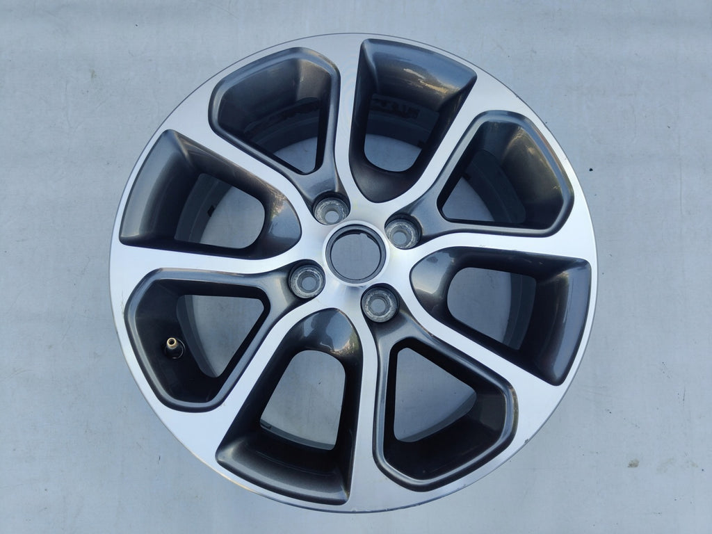 1x Alufelge 16 Zoll 6.5" 4x100 51ET Glanz Graphit 52910-G6400 Kia Picanto Mg Gt FEL4563341447qe