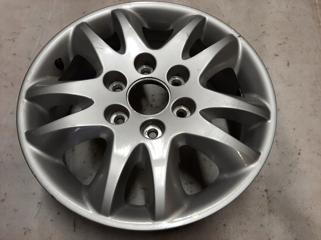 1x Alufelge 17 Zoll 6.5" 6x139.7 46ET Glanz Silber 52910-4D250 Kia Carnival Ii