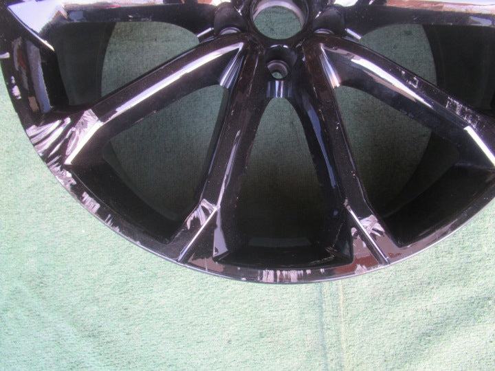 1x Alufelge 21 Zoll 8.5" 5x112 38ET Glanz Schwarz 83A601025AG Audi Q3 Rim Wheel FEL6445812598tu