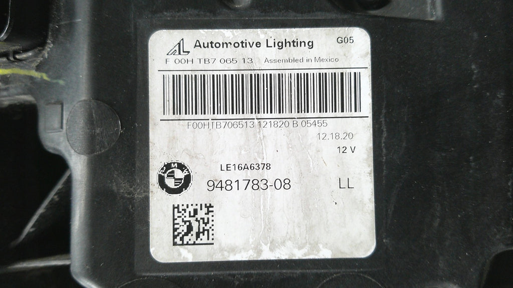 Frontscheinwerfer BMW X5 G05 9481783-08 LED Ein Stück (Rechts oder Links) SCH4604728482hk