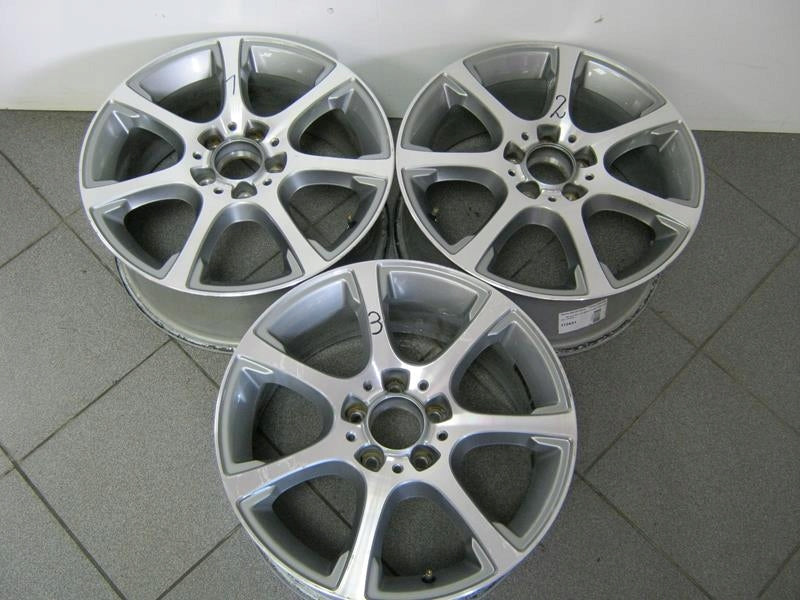 1x Alufelge 17 Zoll 7.5" 5x112 A2044016902 Mercedes-Benz Rim Wheel