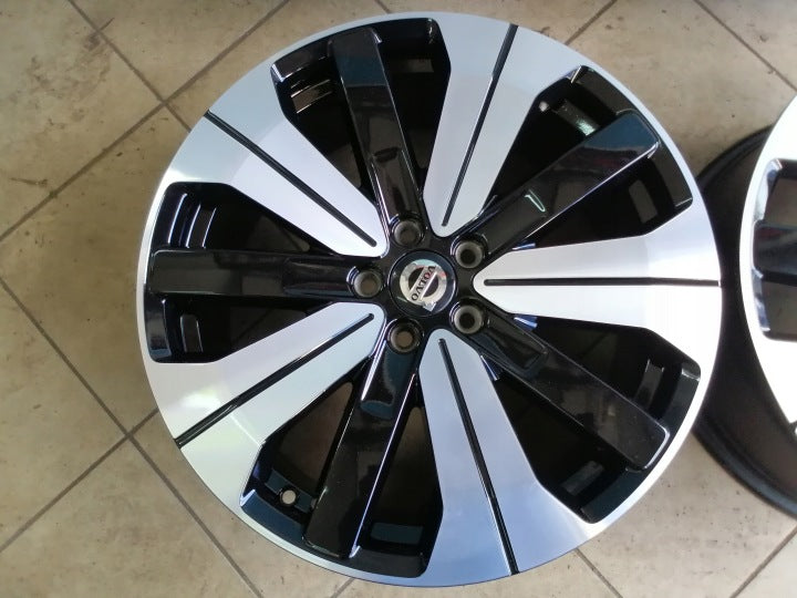 4x Alufelge 19 Zoll 8.5" 5x108 50 5ET Glanz Schwarz 32143628 Volvo I Rim Wheel FEL3375927702pf