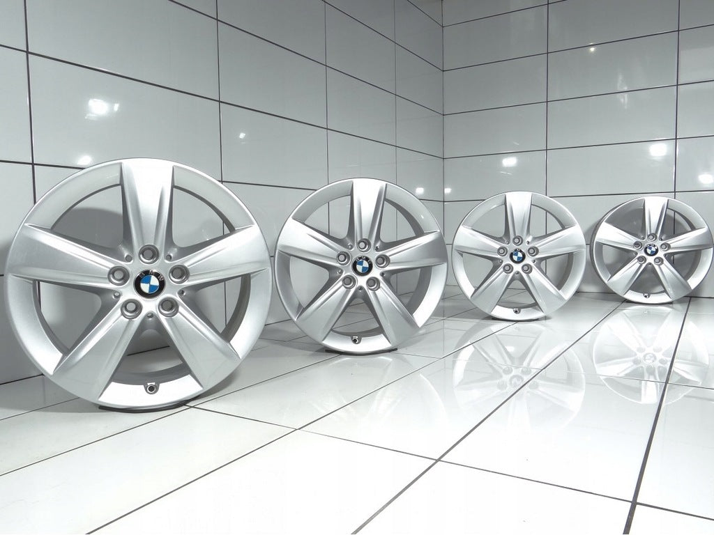 4x Alufelge 17 Zoll 7.5" 5x112 54ET Silber 6855087 BMW Active F45 F46 Rim Wheel FEL5436142359hn