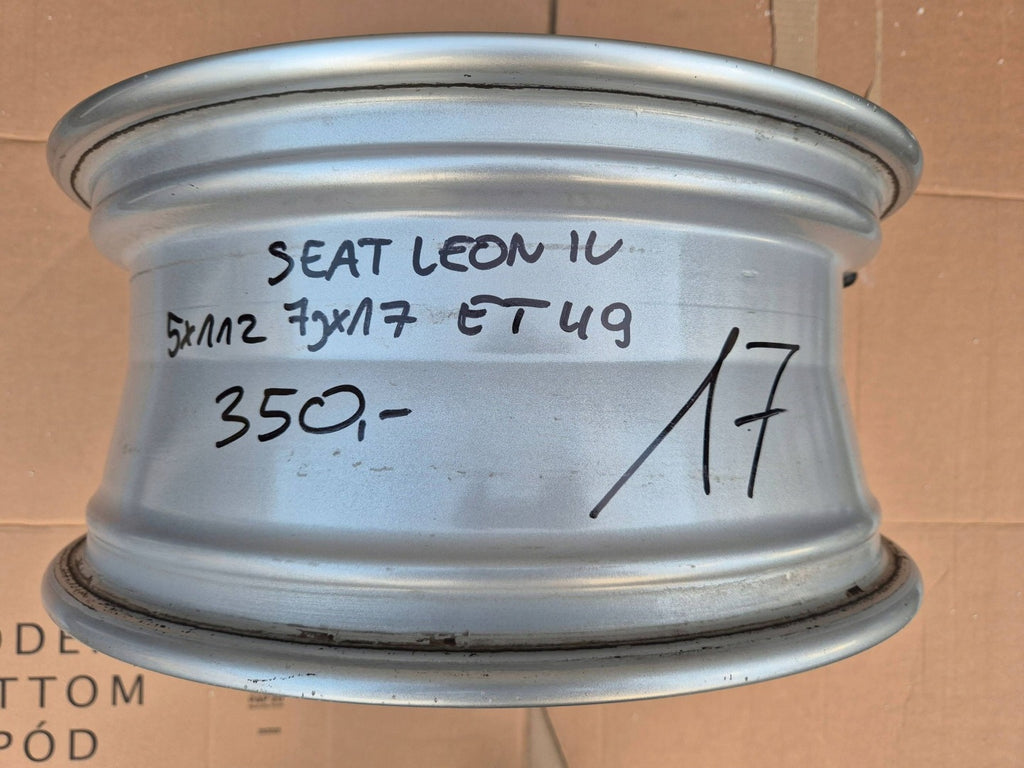 1x Alufelge 17 Zoll 7.0" 5x112 49ET 5F0601025S- Seat Leon Rim Wheel FEL2052636750kl