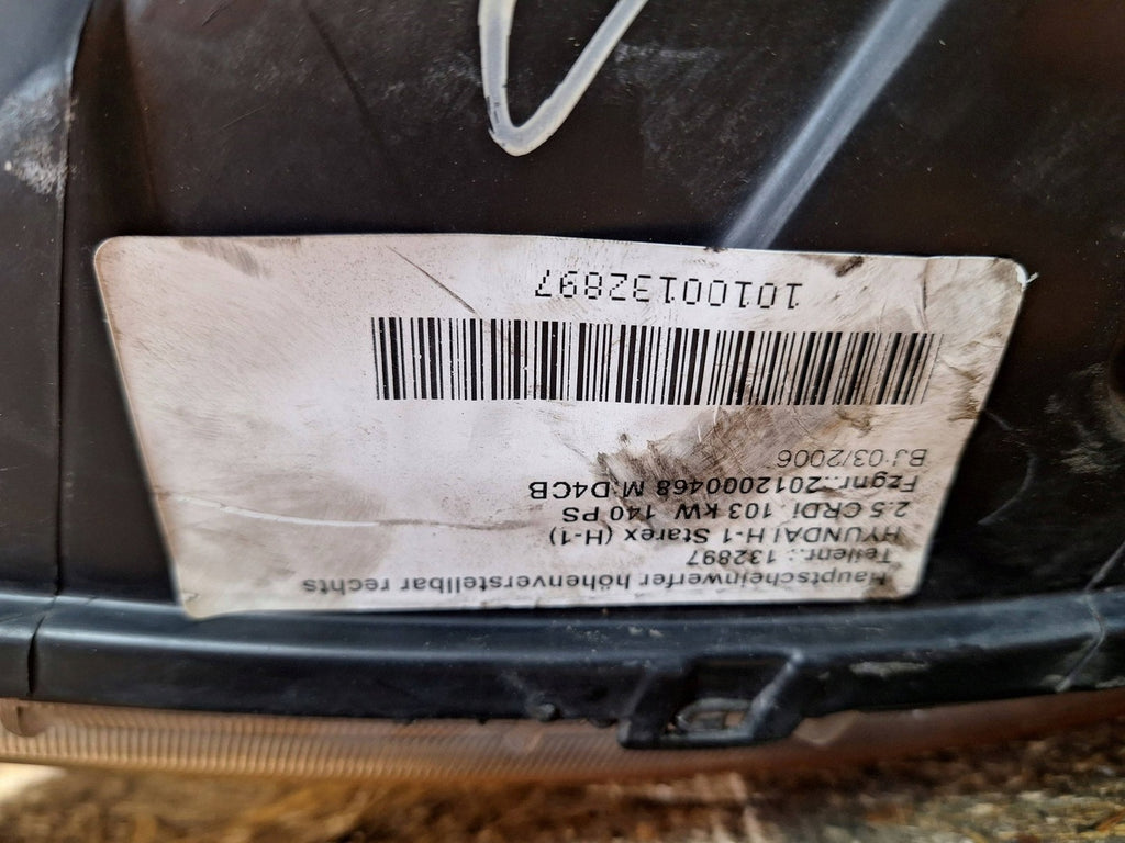 Frontscheinwerfer Hyundai H1 Starex VAY4677 Rechts Scheinwerfer Headlight SCH1090830482dd
