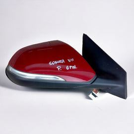 Außenspiegel Seitenspiegel Hyundai Sonata VII Rechts Dunkelrot Side Mirror