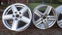 Laden Sie das Bild in den Galerie-Viewer, 4x Alufelge 18 Zoll 7.0" 5x130 53ET Silber 4F0601025D Ac Q7 Rim Wheel FEL9032403028lu