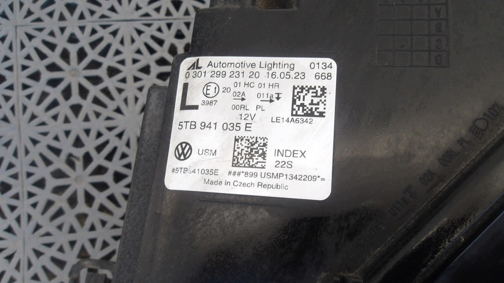 Frontscheinwerfer VW Touran 5TB941035E Full LED Links Scheinwerfer Headlight SCH3354017263np