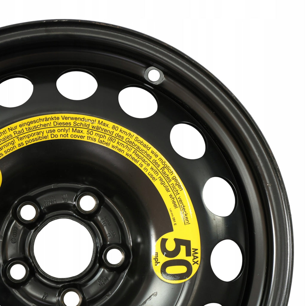 1x Alufelge 16 Zoll 6.5" 5x100 1J0601027 VW New Beetle Rim Wheel FEL8312741621ah