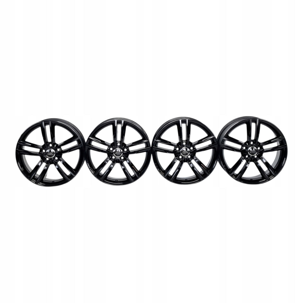 4x Alufelge 18 Zoll 8.0" 5x112 35ET Glanz Schwarz 8K0601025 Audi A4 B7 Rim Wheel FEL6694529644vs