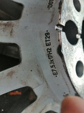 Load image into Gallery viewer, 1x Alufelge 17 Zoll 7.5" 5x112 29ET Glanz Silber 8W0601025AE Audi Rim Wheel FEL4627316235kq