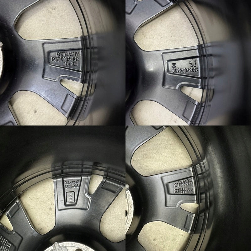 1x Alufelge 17 Zoll 7.5" 5x108 44ET Glanz Graphit 9835057580 Peugeot Rim Wheel FEL4384640494rq
