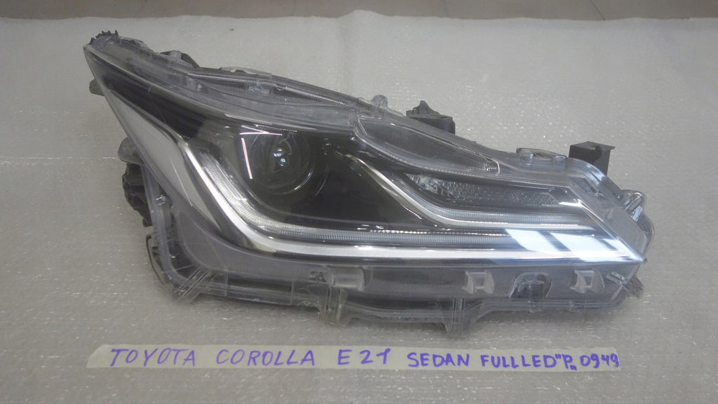 Frontscheinwerfer Toyota Corolla 81110-02T51-00 Full LED Rechts Headlight SCH7453590145jd
