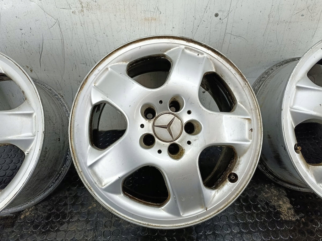 4x Alufelge 17 Zoll 8.0" 5x112 A1634013202 Mercedes-Benz W163 Rim Wheel FEL9199152780pa
