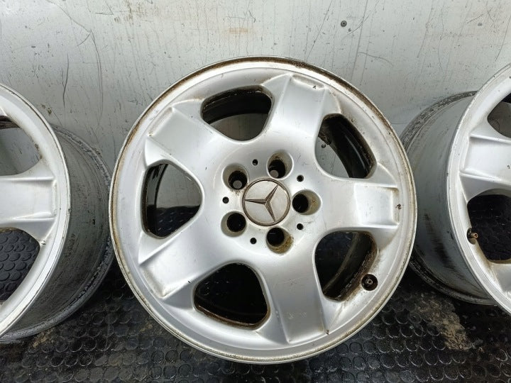 4x Alufelge 17 Zoll 8.0" 5x112 A1634013202 Mercedes-Benz W163 Rim Wheel FEL9199152780pa