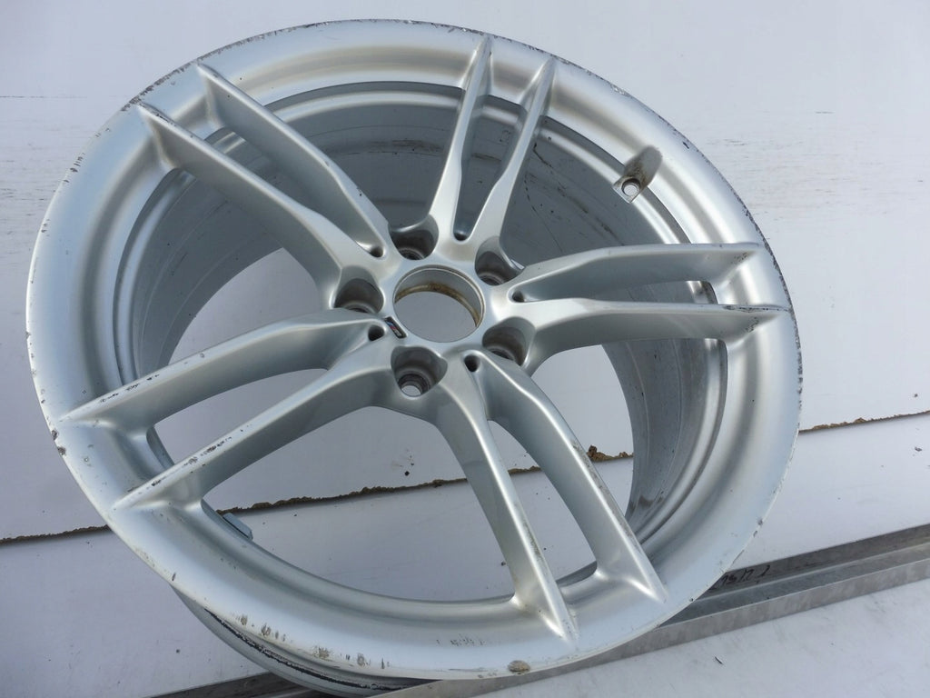 1x Alufelge 18 Zoll 9.0" 5x120 29ET Glanz Silber 2284906 BMW 3 Rim Wheel FEL4836884991re