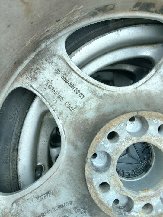 1x Alufelge 18 Zoll 8.0" 5x112 8JX18H2 Mercedes-Benz W220 Rim Wheel FEL3425508891hh
