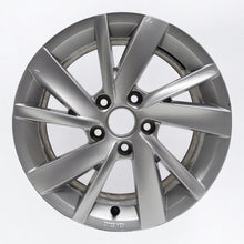 Load image into Gallery viewer, 1x Alufelge 16 Zoll 6.5&quot; 5x112 46ET Glanz Silber 5H0071496 VW Golf Viii