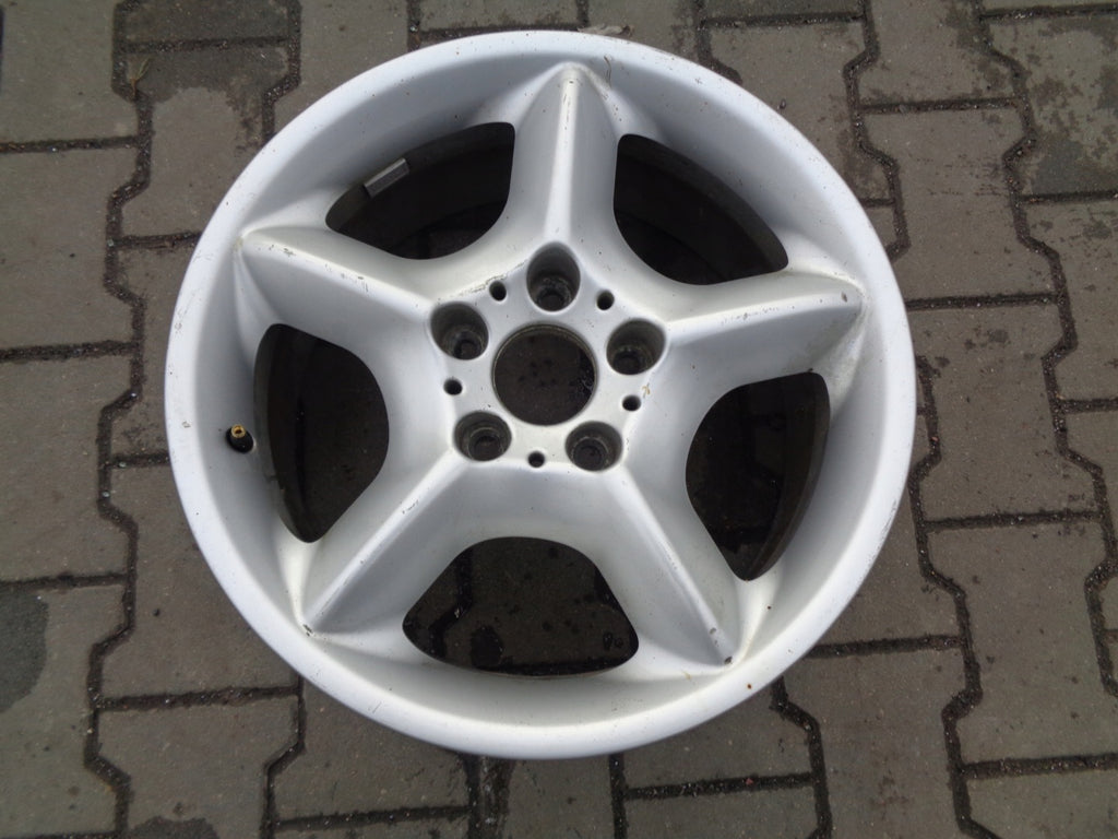 1x Alufelge 17 Zoll 7.5" 5x120 Glanz Silber 1096159-13 BMW Rim Wheel FEL4540002511bt