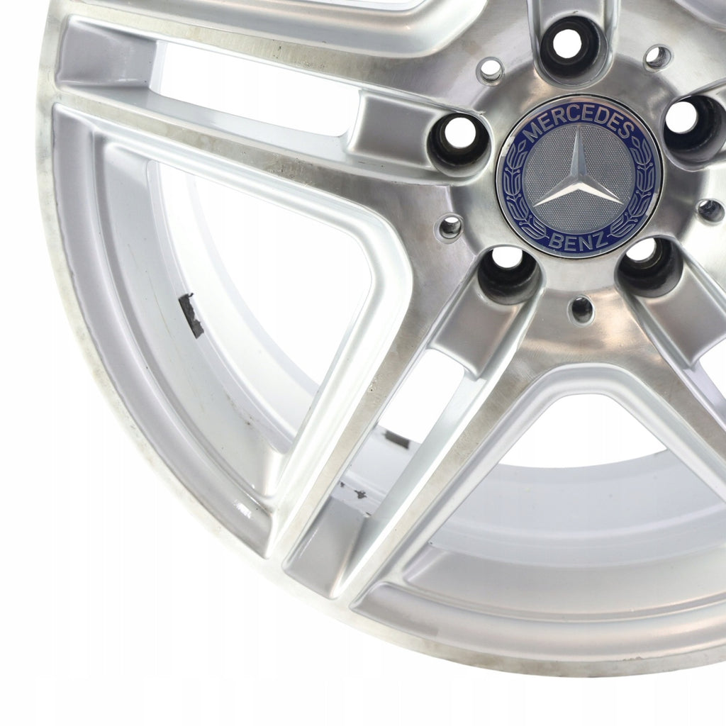 1x Alufelge 18 Zoll 8.5" 5x112 A2124013602 Mercedes-Benz W212 Rim Wheel FEL7268764814tc