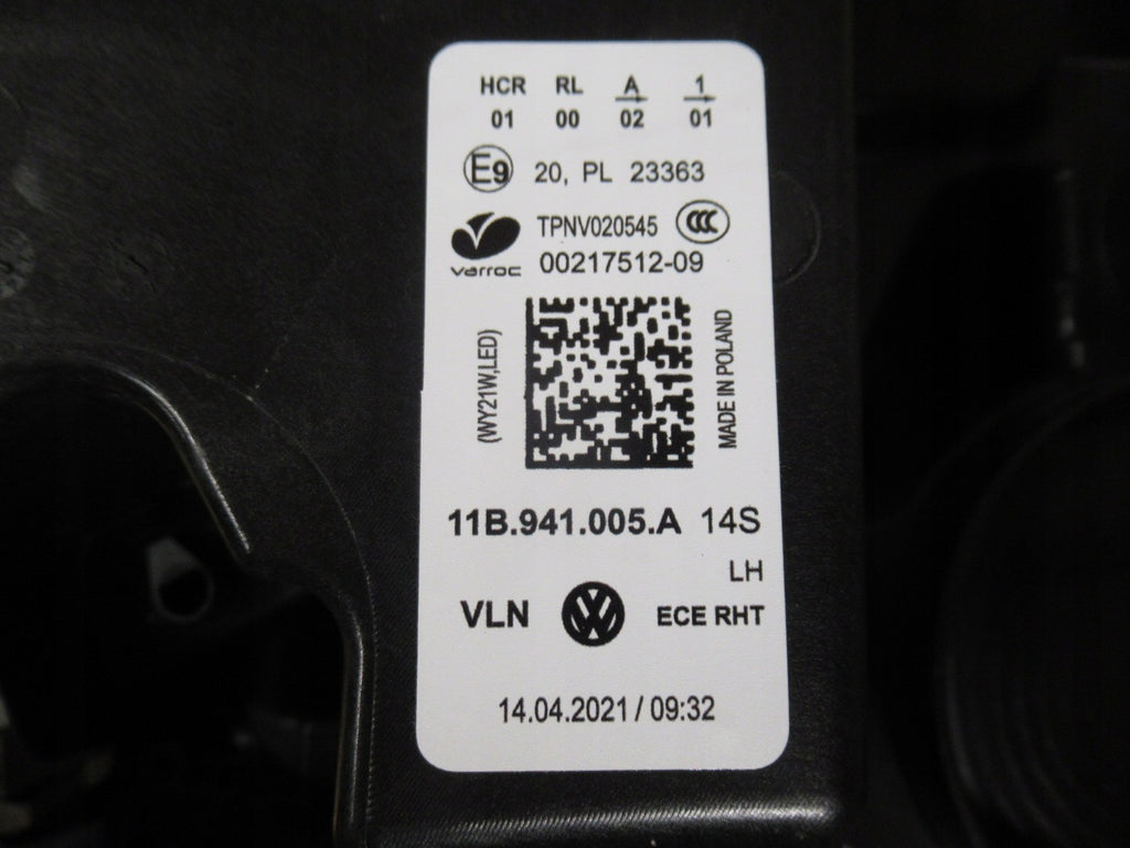 Frontscheinwerfer Mercedes-Benz Id.4 11B941006A 11B941005A Rechts oder Links