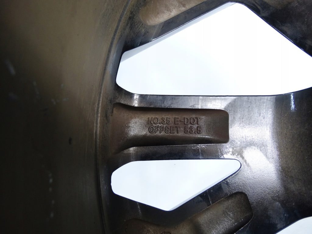 1x Alufelge 20 Zoll 8.5" 5x114.3 53 5ET Glanz Schwarz 52910-KL310 Hyundai Ioniq FEL8071800436bm