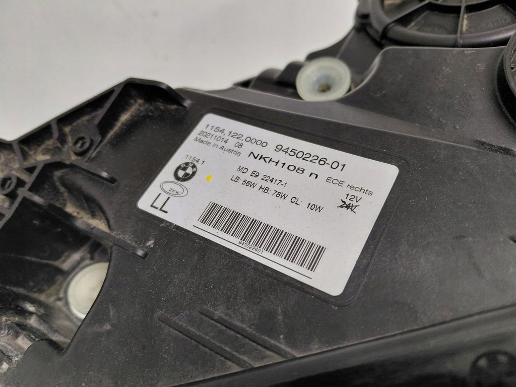 Frontscheinwerfer BMW G11 9450226-01 Full LED Rechts Scheinwerfer Headlight SCH6976237759ab