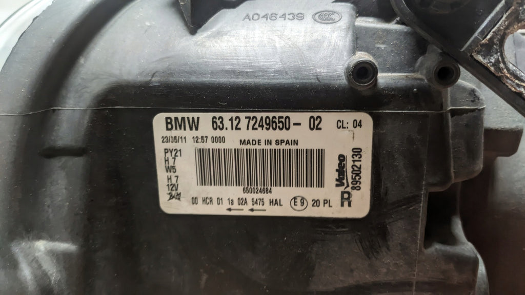 Frontscheinwerfer BMW E87 7249650 Rechts Scheinwerfer Headlight