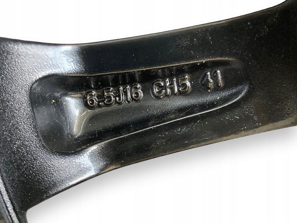 1x Alufelge 16 Zoll 6.5" 5x114.3 41ET 8201549239 Renault Megane III 1 Grand