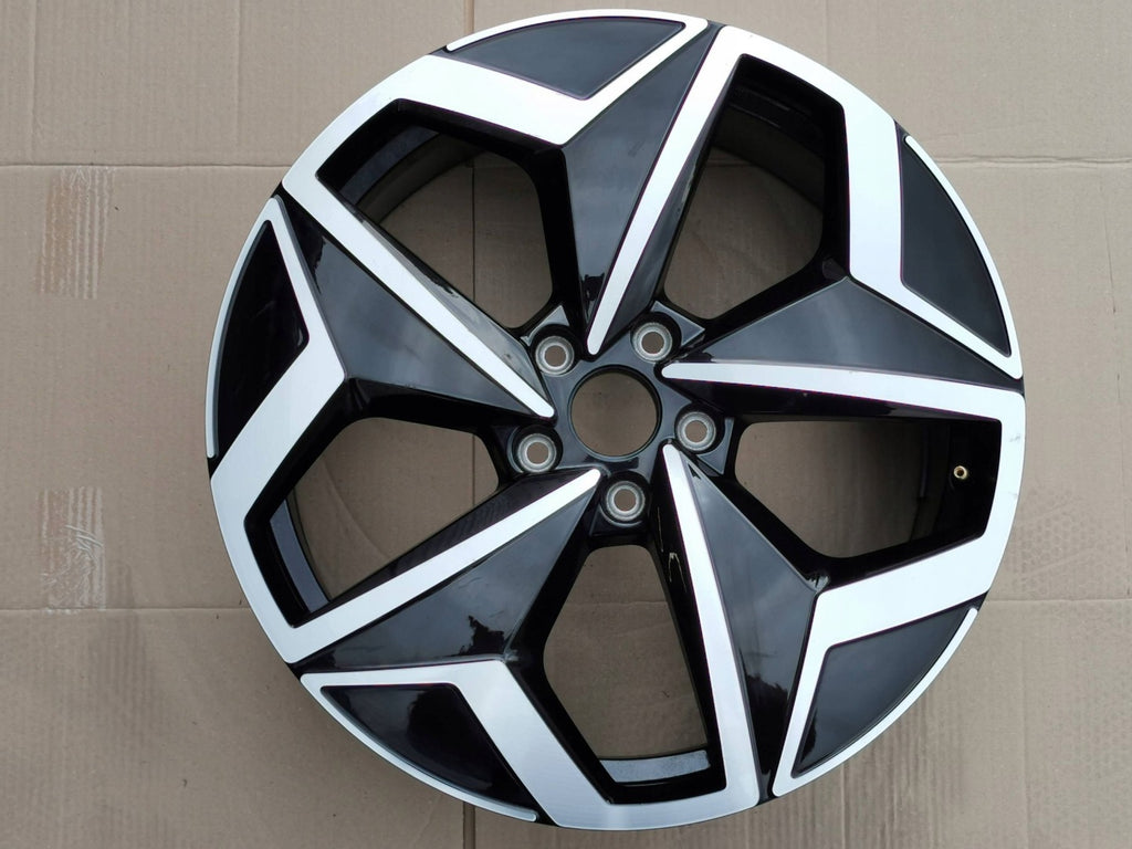 1x Alufelge 19 Zoll 7.5" 5x112 50ET Glanz Schwarz 10A601025S VW Id.3 Rim Wheel FEL7309066638rx