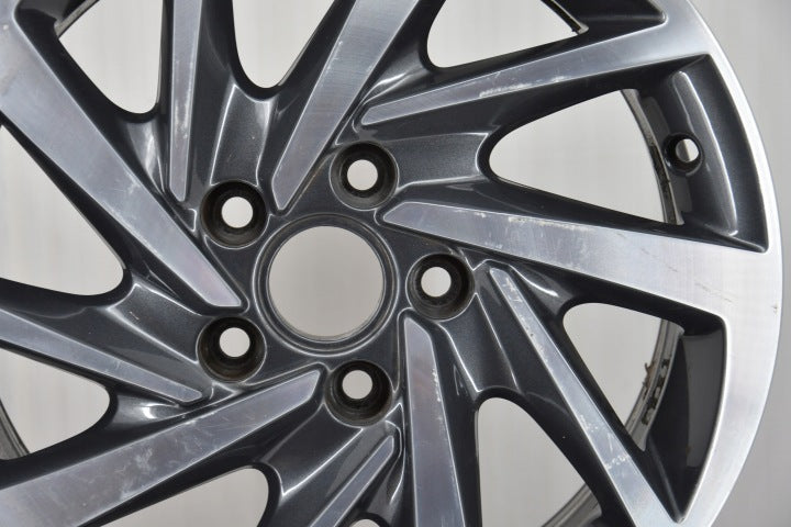 1x Alufelge 16 Zoll 6.5" 5x112 48ET Glanz 5TA601025L Mg Rim Wheel FEL6420230584tp