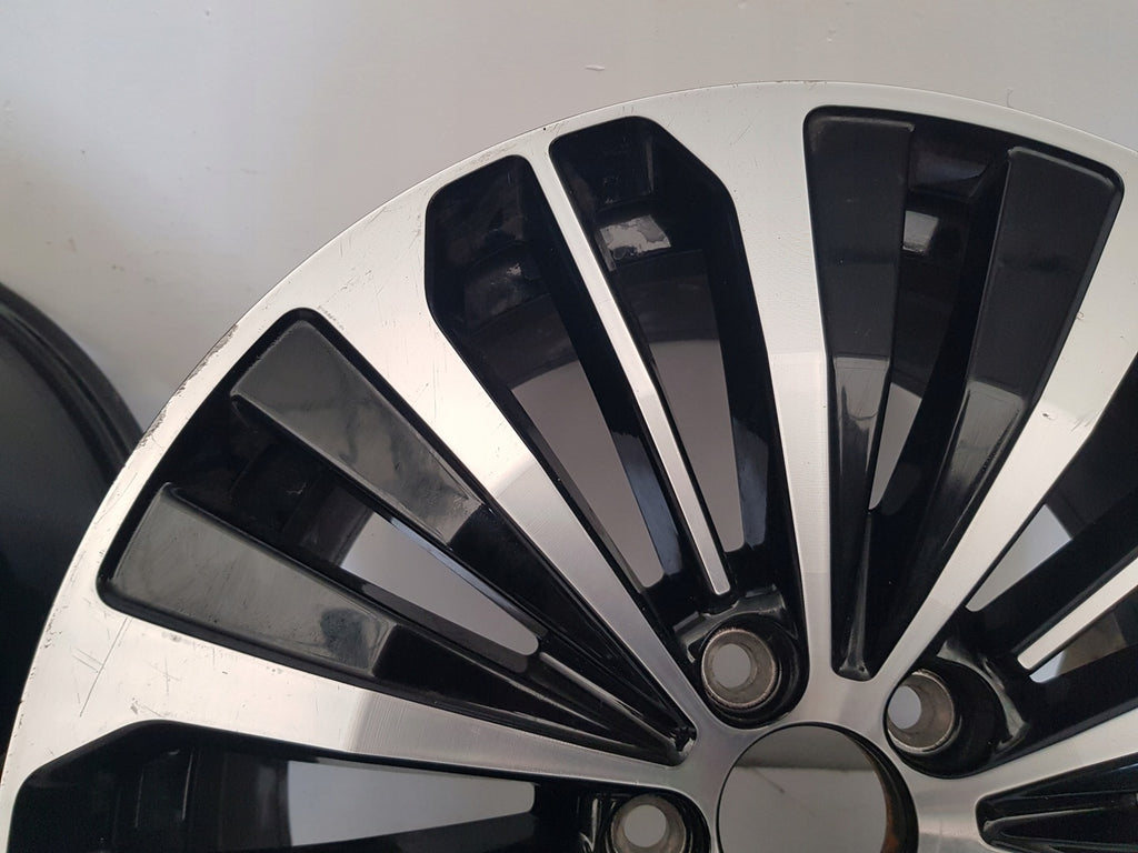 1x Alufelge 18 Zoll 8.0" 5x108 42ET Glanz Schwarz 32209455 Volvo Xc90 Xc60