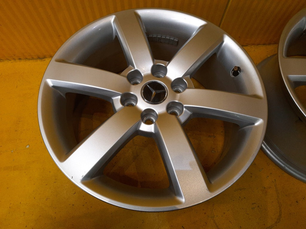 4x Alufelge 17 Zoll 7.5" 6x114.3 50ET Glanz Mercedes-Benz Rim Wheel FEL6063126749rs