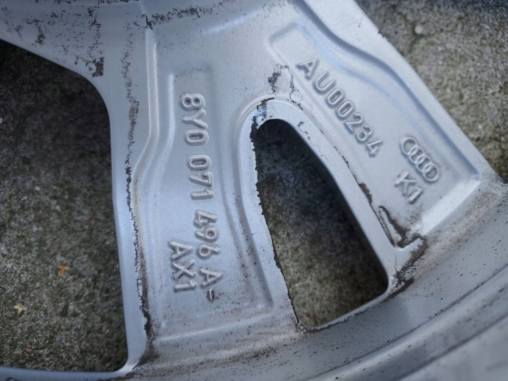 4x Alufelge 16 Zoll 6.5" 5x112 43ET Glanz Silber 8Y0071496A Audi A3 Rim Wheel FEL4294280116uk