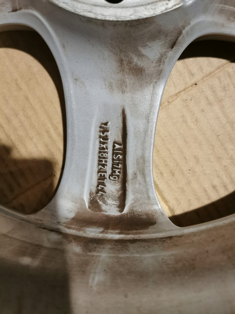 4x Alufelge 18 Zoll 7.5" 5x112 44ET Glanz Silber A2054010600 Mercedes-Benz W205 FEL8209062044lv