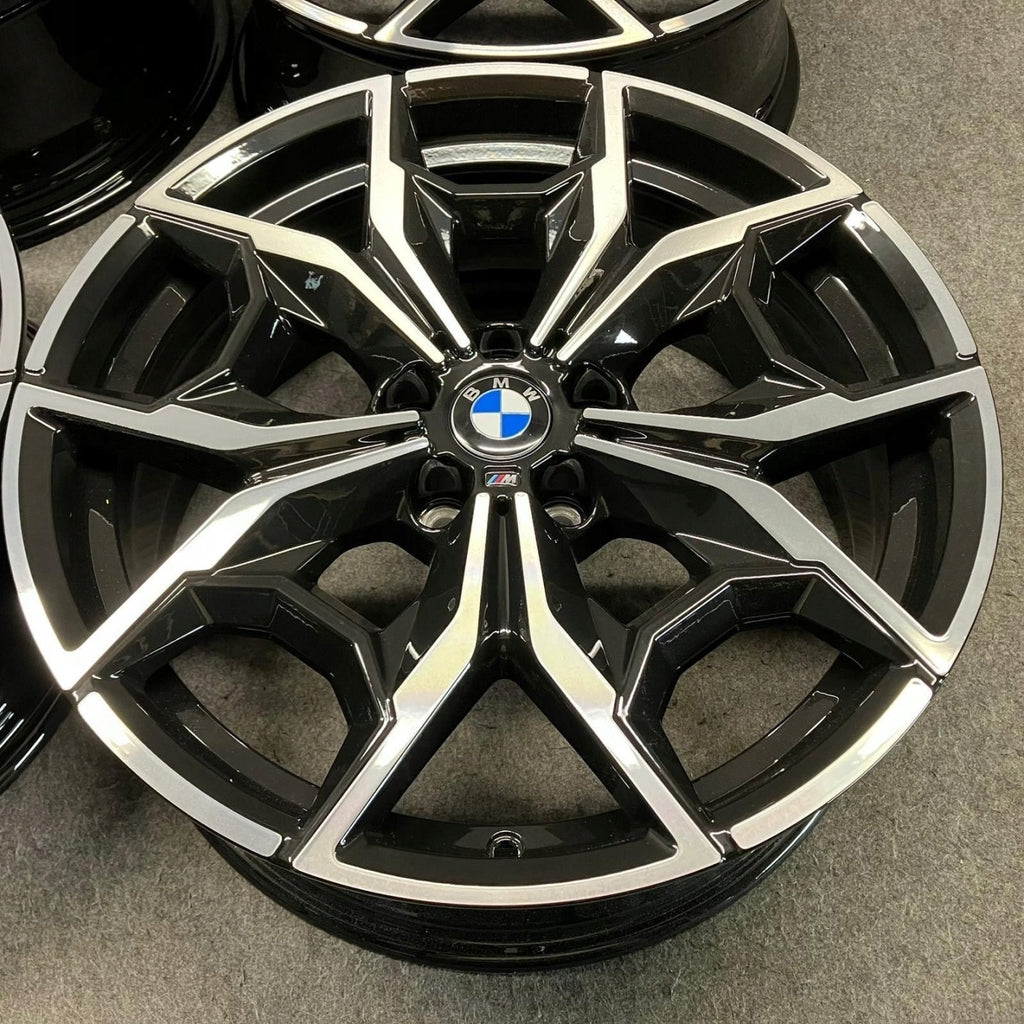 4x Alufelge 19 Zoll 7.5" 5x112 32ET Glanz Schwarz 7916263 BMW X3 G01 Rim Wheel FEL4653756589uj