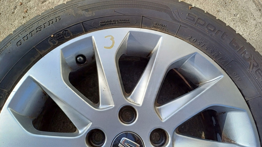 1x Alufelge 16 Zoll 6.5" 5x112 5F0601025A Seat Leon Rim Wheel